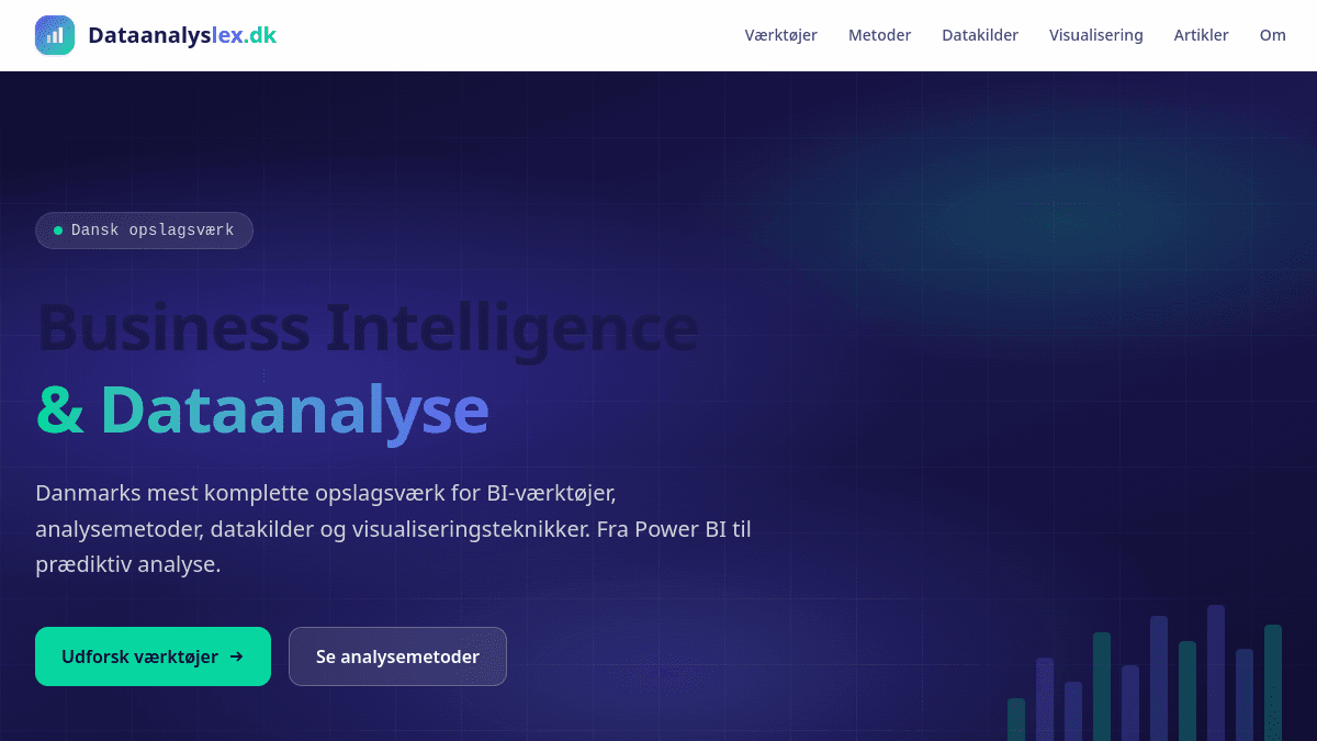 Screenshot af Dataanalyslex