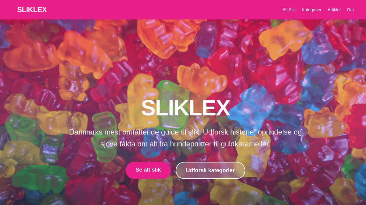 Screenshot af Sliklex