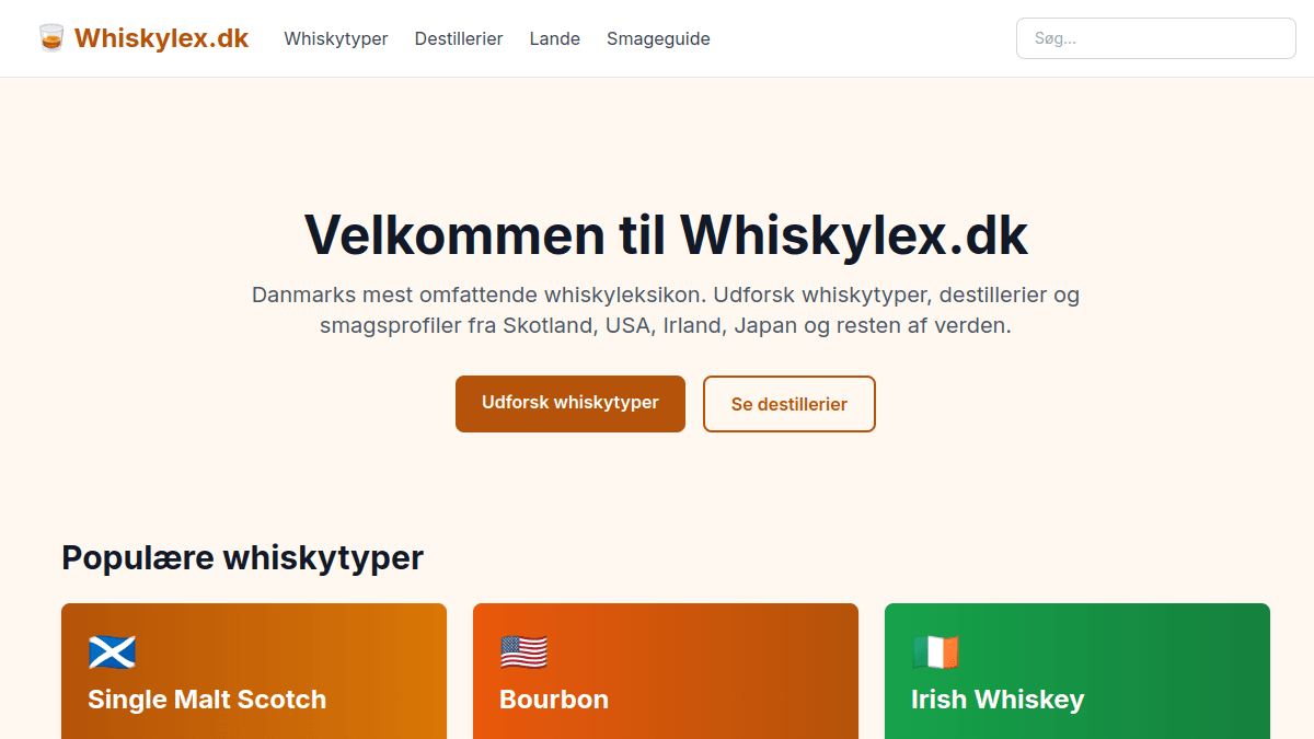 Screenshot af Whiskylex